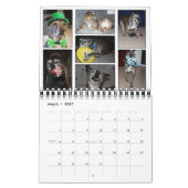 Calendrier photo personnalisé (Mar 2027)