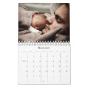 Calendrier photo personnalisé (Mar 2026)