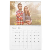 Calendrier photo personnalisé 2026 (Feb 2026)
