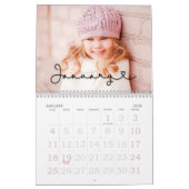 Calendrier photo personnalisé, Calendrier modifiab (Jan 2026)