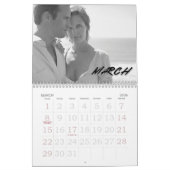 Calendrier photo personnalisé, Calendrier modifiab (Mar 2026)