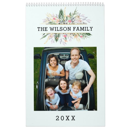 Calendrier photo personnalisé Créez votre propre (Protection)