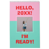 Calendrier photo personnalisé du programme Bold (Protection)