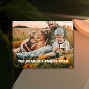 Calendrier photo personnalisé moderne 2025 - Créer