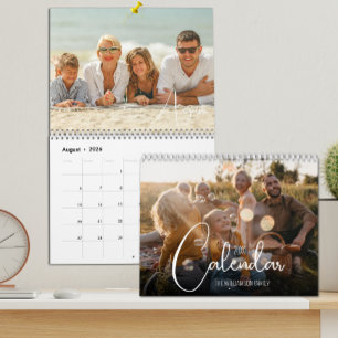 Calendrier Photo personnalisée de la famille 2024