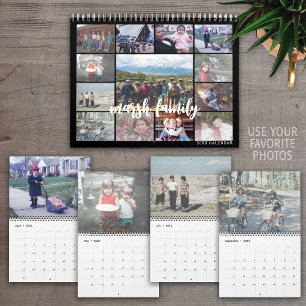 Calendrier Photo personnalisée simple et moderne - 13 images