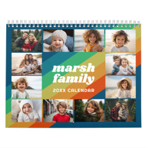 Calendrier Photo personnalisée simple et moderne - 13 images