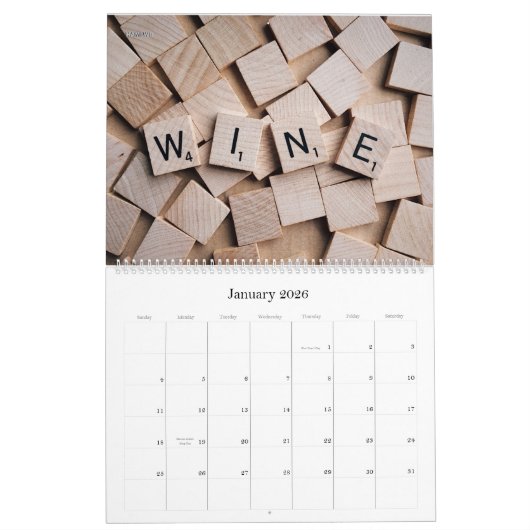 Calendrier photo - Personnalisez-vous ! HAMbyWG (Jan 2026)