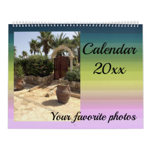 Calendrier photo, photo