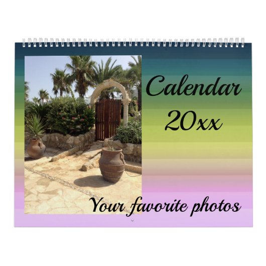 Calendrier photo, photo (Protection)