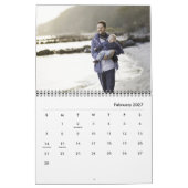 Calendrier photo Rustique Burlap 2025 (Feb 2027)