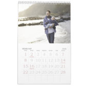 Calendrier photo Sage Green Foliage 2025 (Feb 2026)