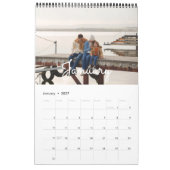 Calendrier photo simple et moderne (Jan 2027)