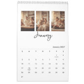 Calendrier photo simple moderne (Jan 2027)