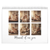Calendrier photo simple moderne (Protection)