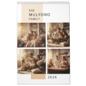 Calendrier photo simple moderne (Protection)