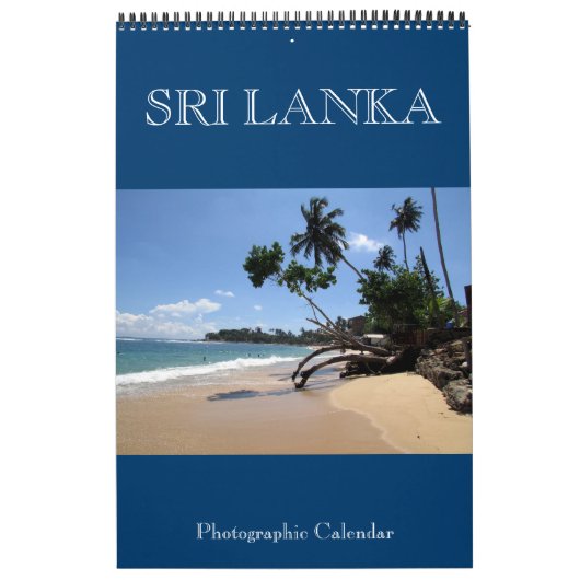 Calendrier photo sri lanka (Protection)