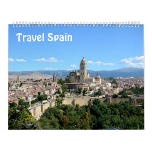 Calendrier photo Voyage Espagne 12 mois