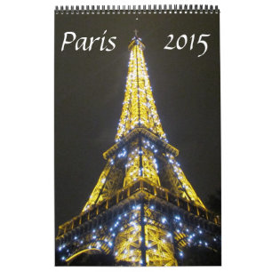 Calendrier photographie 2015 de Paris