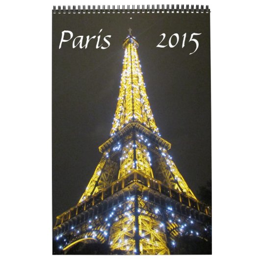 Calendrier photographie 2015 de Paris (Protection)