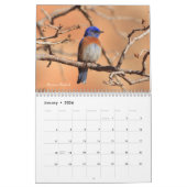 Calendrier Photographie 2019 d'oiseau chanteur (Jan 2026)