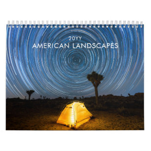 Calendrier Photographie d'art fine de l'Ouest américain 2027