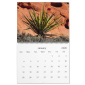 Calendrier Photographie de Beaux-Arts de Cactus et Succulents (Jan 2026)