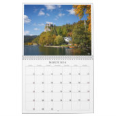 Calendrier Photographie de Bled et Slovénie 2025 (Mar 2026)