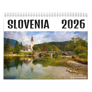 Calendrier Photographie de Bled et Slovénie 2025