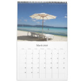 Calendrier photographie de boracay (Mar 2026)