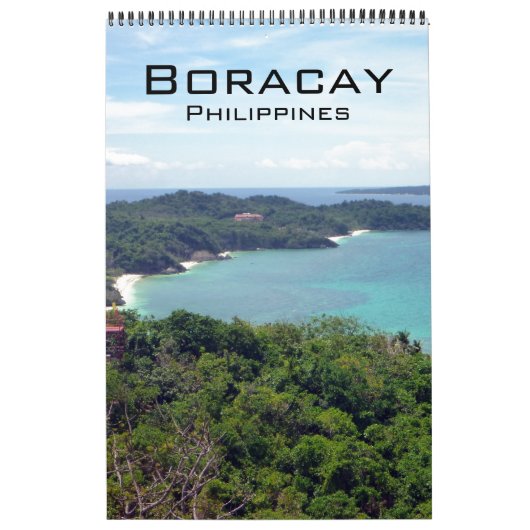 Calendrier photographie de boracay (Protection)