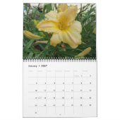 Calendrier Photographie de fleurs de lys (Jan 2027)