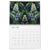 Calendrier Photographie de fleurs en miroir (Mar 2027)