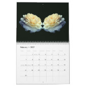 Calendrier Photographie de fleurs en miroir (Feb 2027)