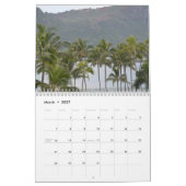 Calendrier Photographie de Kauai Hawaii (Mar 2027)