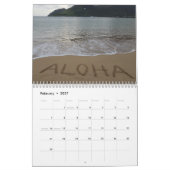 Calendrier Photographie de Kauai Hawaii (Feb 2027)