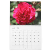 Calendrier Photographie de la nature de fleurs modifiables to (Mar 2026)