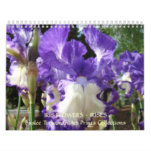 CALENDRIER Photographie de la nature Floral Iris F