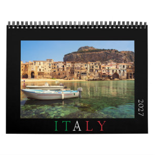 Calendrier photographie de paysage d'Italie 2027