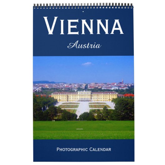 Calendrier photographie de vienne austria (Protection)