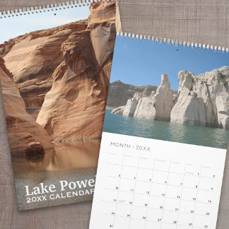 Calendrier Photographie de voyage souvenir du lac Powell