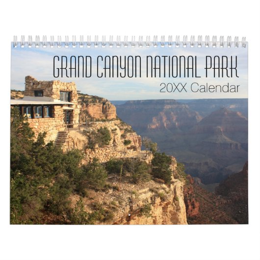 Calendrier Photographie du parc national du Grand Canyon (Protection)