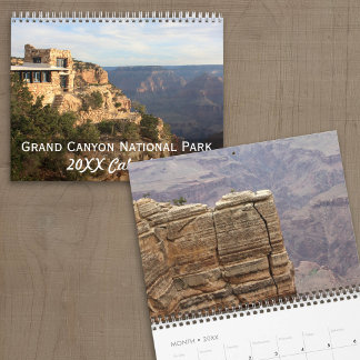 Calendrier Photographie du parc national du Grand Canyon