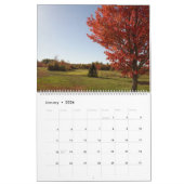 Calendrier Photographie du paysage automnal (grande) (Jan 2026)