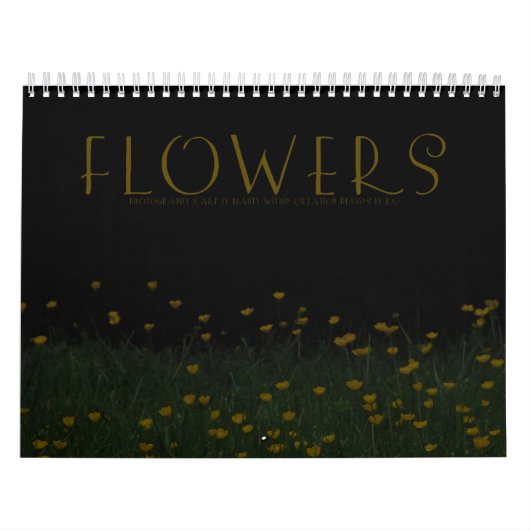 Calendrier Photographie florale (Protection)