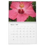 Calendrier Photographie florale (Feb 2027)