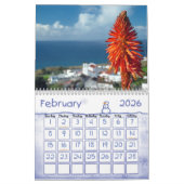 Calendrier Photographie florale - îles Açores (Feb 2026)