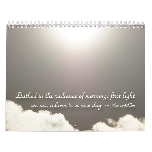 Calendrier Photographie Inspirational Love Citations Calender (Protection)