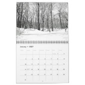 Calendrier - Photographie noir et blanc (Jan 2027)