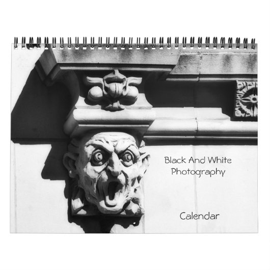Calendrier Photographie noir et blanc (Protection)